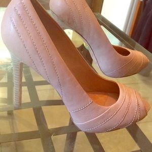 LAMB heels tan nude 8